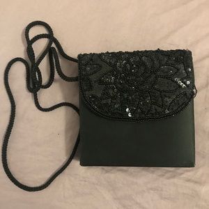Small Beaded Box Clutch